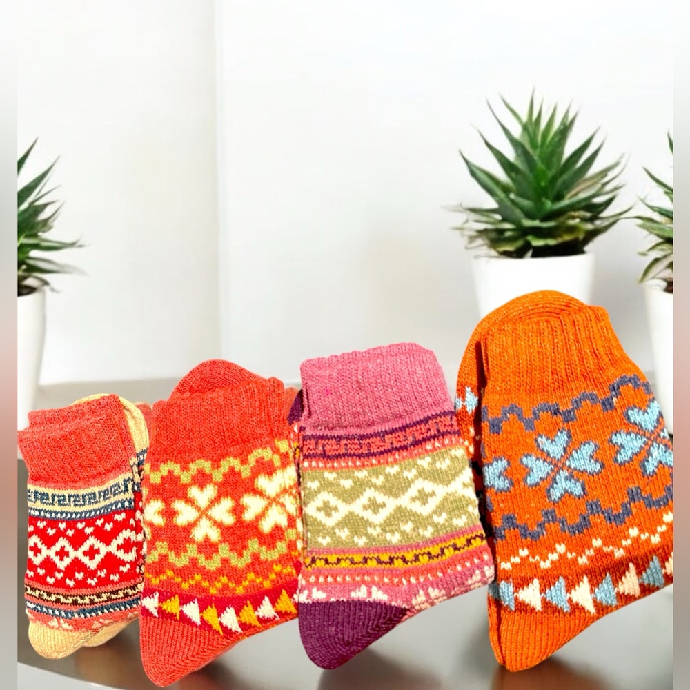 Keaza Colorful Patterned  Socks Set